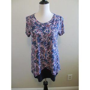 MOTHERHOOD BRAND SHORT SLEEVED NURSING SHIRT SIZE SMALL MATERNITY